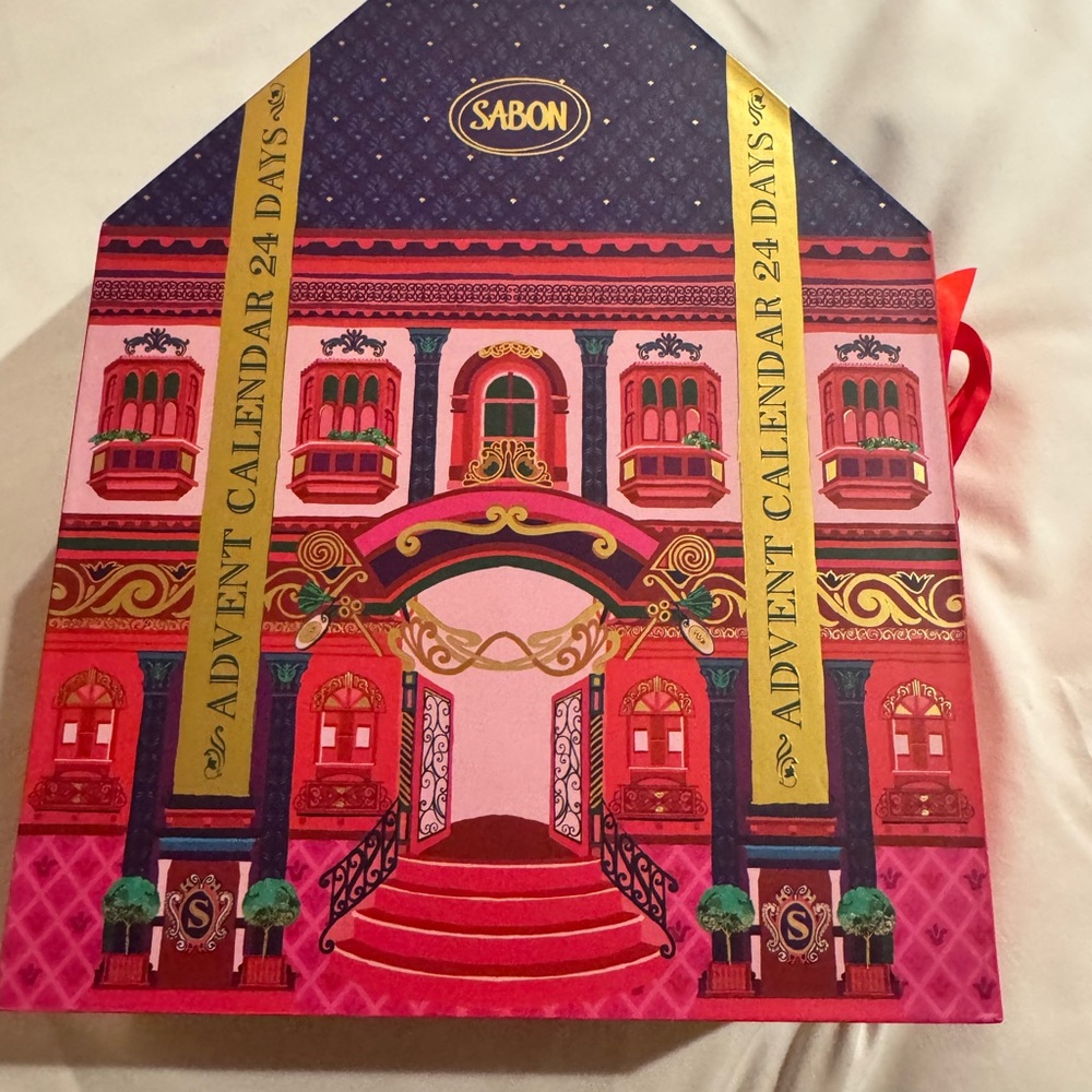Advent Calendar Sacks 5th Savon collection- Elegant Pink and Gold